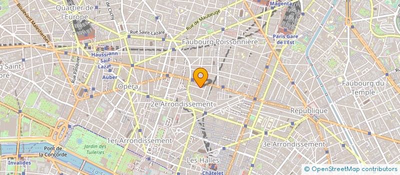 localisation de l'entreprise ATELIERS GRAPHIQUES PARISIENS à PARIS