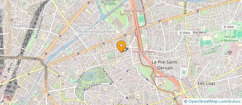 localisation de l'entreprise ATELIERS GUY ALEXANDRE SOUNDA  PARIS