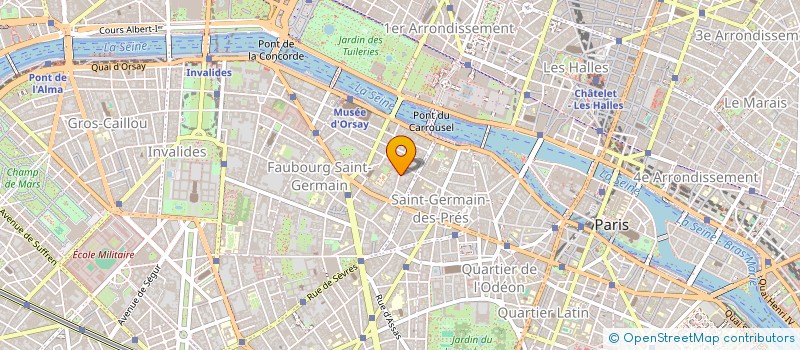 localisation de l'entreprise ATELIERS HD à VERSAILLES