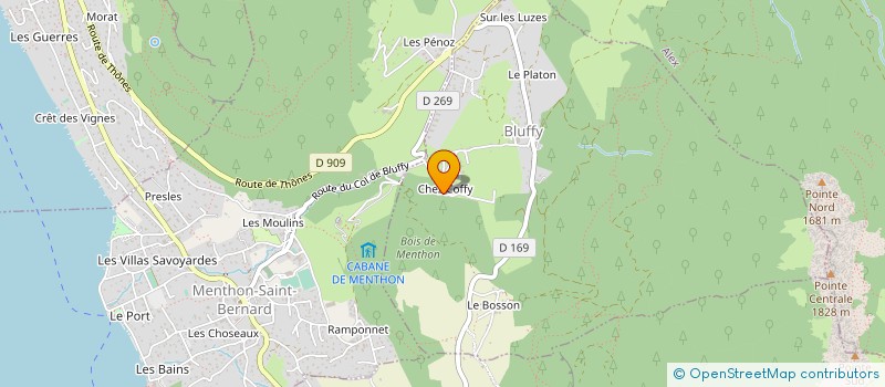 localisation de l'entreprise ATELIERS HERITAGEBIKE  POISY