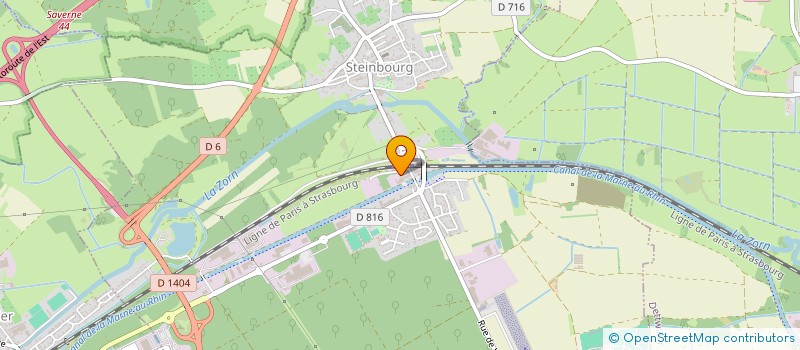 localisation de l'entreprise ATELIERS HESCHUNG à STEINBOURG