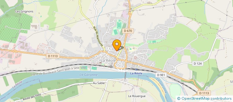 localisation de l'entreprise ATELIERS ID CREATIONS  LA REOLE