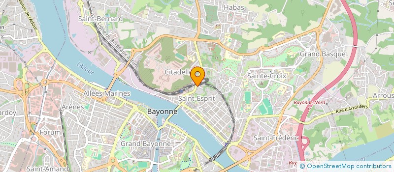 localisation de l'entreprise ATELIERS INFORMATIQUES BAYONNAIS à BAYONNE