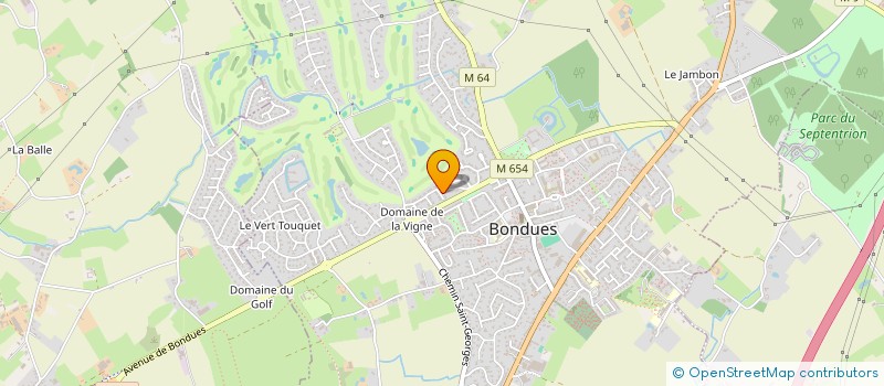 localisation de l'entreprise ATELIERS ISADORA  BONDUES