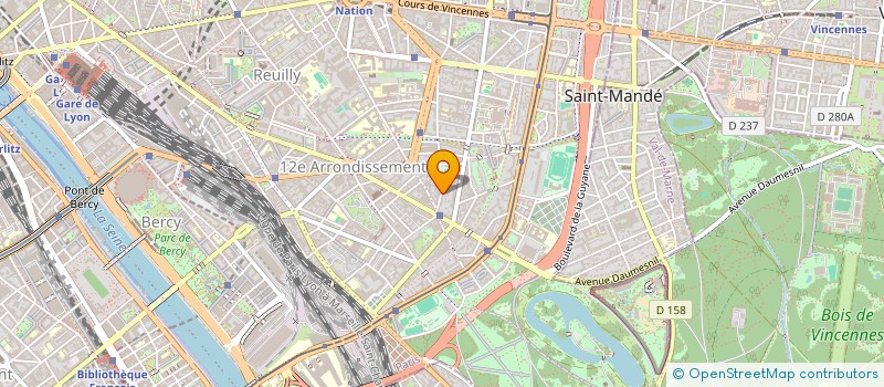 localisation de l'entreprise ATELIERS JANSEN à PARIS