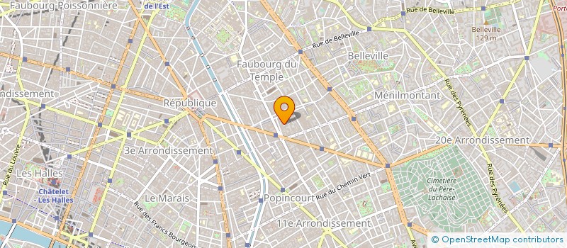 localisation de l'entreprise ATELIERS JEAN NOUVEL à PARIS