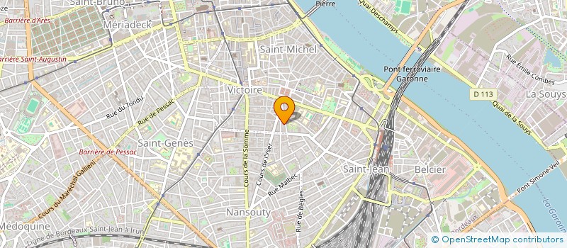 localisation de l'entreprise ATELIERS LABREDE à BORDEAUX