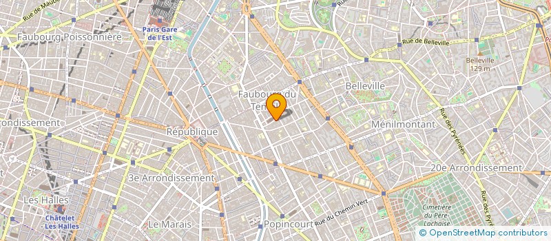localisation de l'entreprise ATELIERS LAUMIERE  PARIS