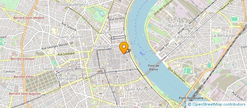 localisation de l'entreprise ATELIERS LIBRES D AQUITAINE à BORDEAUX