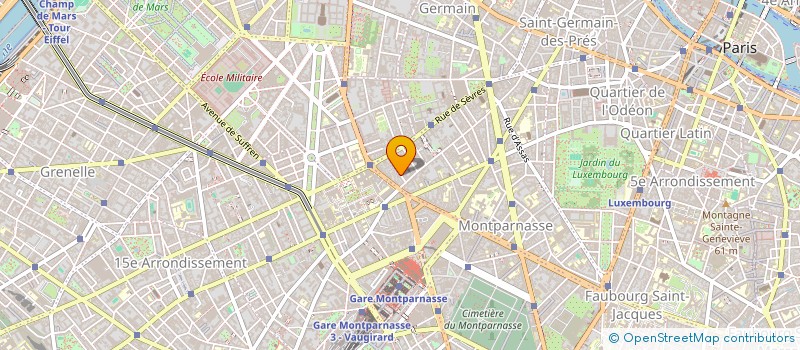 localisation de l'entreprise ATELIERS LISON DE CAUNES à PARIS