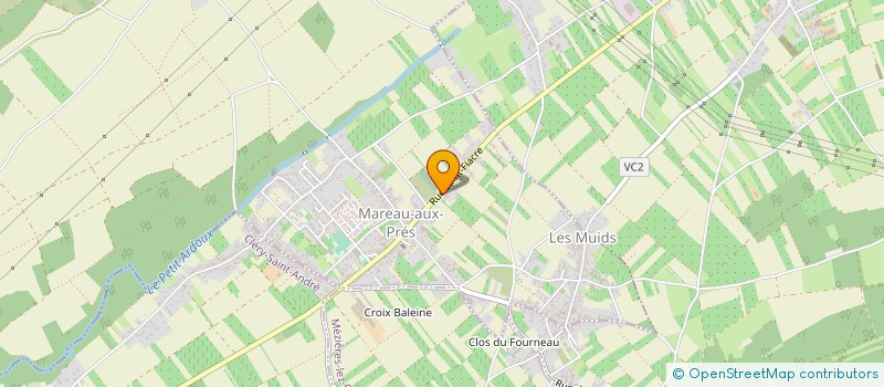 localisation de l'entreprise ATELIERS LORIN à MAREAU-AUX-PRES