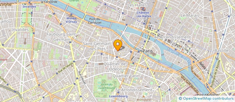 localisation de l'entreprise ATELIERS MAGAZINE COMMUNICATION  PARIS