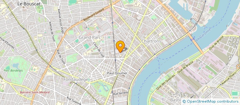 localisation de l'entreprise ATELIERS MAJCZ  BORDEAUX