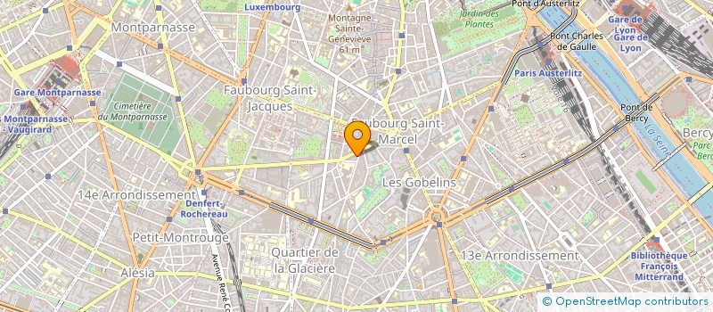 localisation de l'entreprise ATELIERS & MATIERES  PARIS