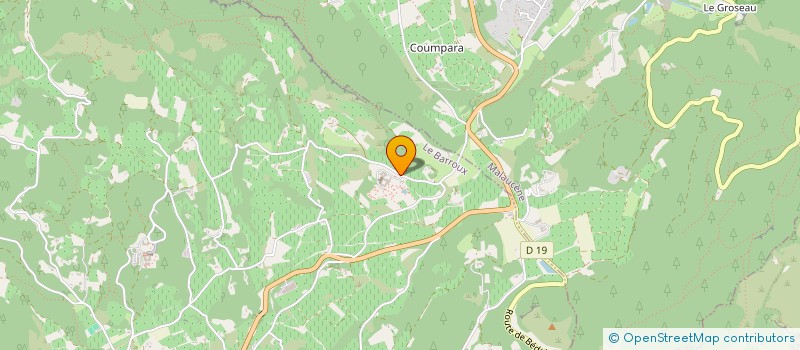 localisation de l'entreprise ATELIERS MONASTIQUES DE L ANNONCIATION  LE BARROUX