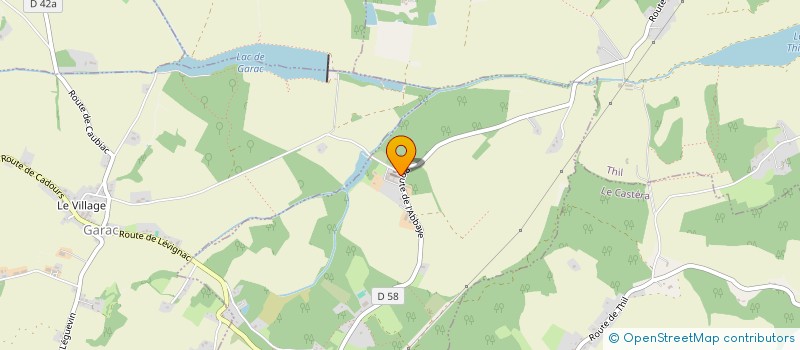 localisation de l'entreprise ATELIERS MONASTIQUES DU DESERT  BELLEGARDE-SAINTE-MARIE