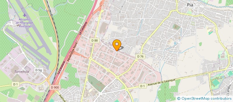 localisation de l'entreprise ATELIERS MONTES  PERPIGNAN