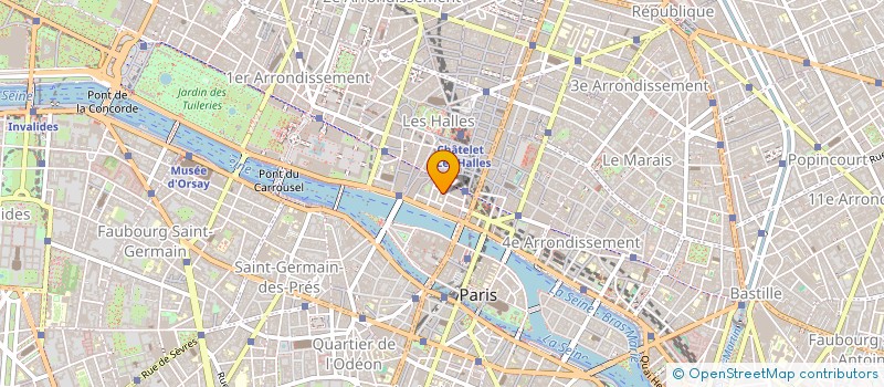 localisation de l'entreprise ATELIERS OBEDIA à PARIS