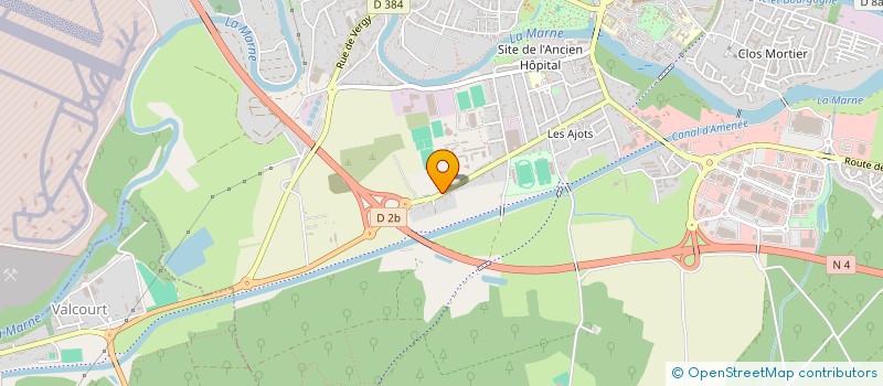 localisation de l'entreprise ATELIERS PLAYE à SAINT-DIZIER