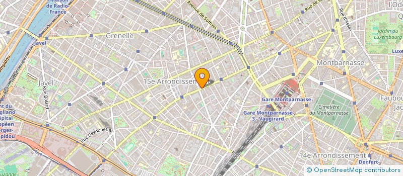 localisation de l'entreprise ATELIERS POUR ENFANTS QUI CREE à PARIS