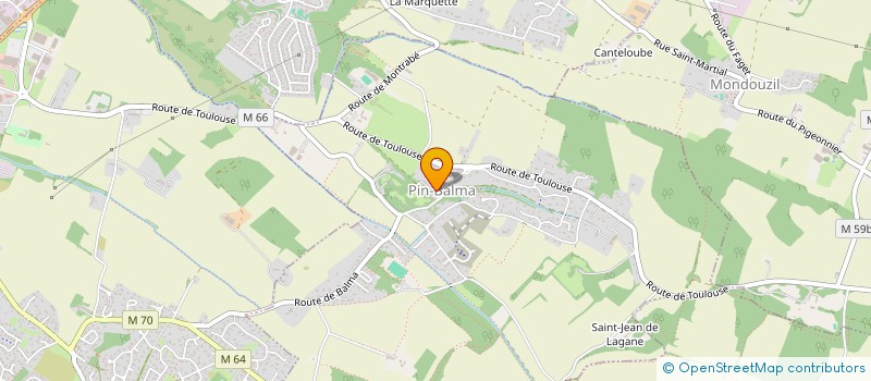 localisation de l'entreprise ATELIERS POUR L'EUROPE ET L'INNOVATION SOCIALE  PIN-BALMA