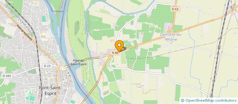 localisation de l'entreprise ATELIERS PROVENCE LOISIRS  MONDRAGON