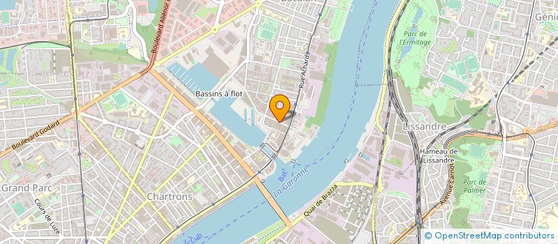 localisation de l'entreprise ATELIERS REPARATION MARITIMES INDUSTRIEL à BORDEAUX