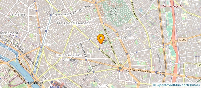 localisation de l'entreprise ATELIERS ROBERT GOHARD à PARIS