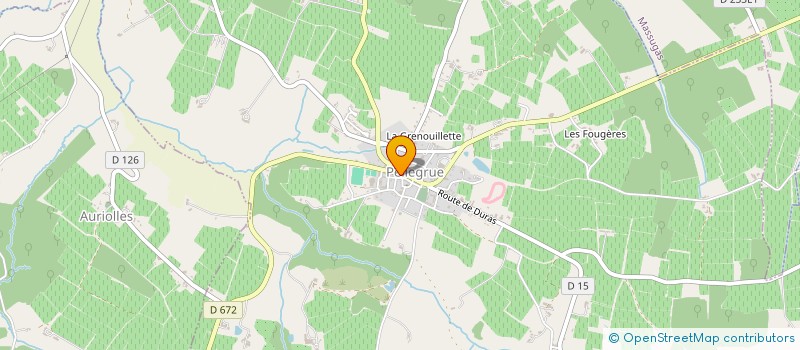 localisation de l'entreprise ATELIERS SCOFIELD  PELLEGRUE