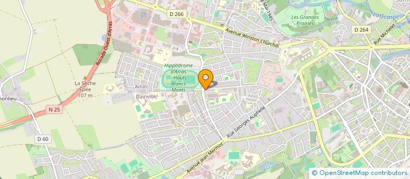 localisation de l'entreprise ATELIERS SOCIO EDUCATIFS D'ARTOIS à ARRAS