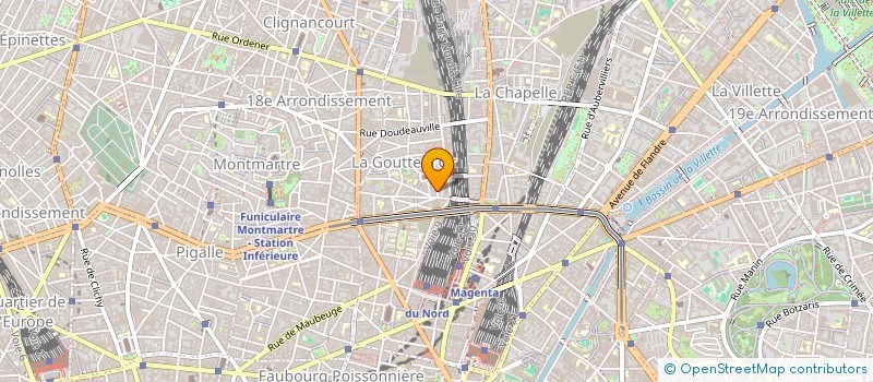 localisation de l'entreprise ATELIERS TACTIC  PARIS