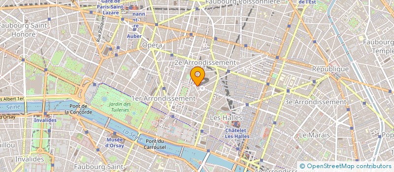 localisation de l'entreprise ATELIERS THOMAS COLDEFY  PARIS