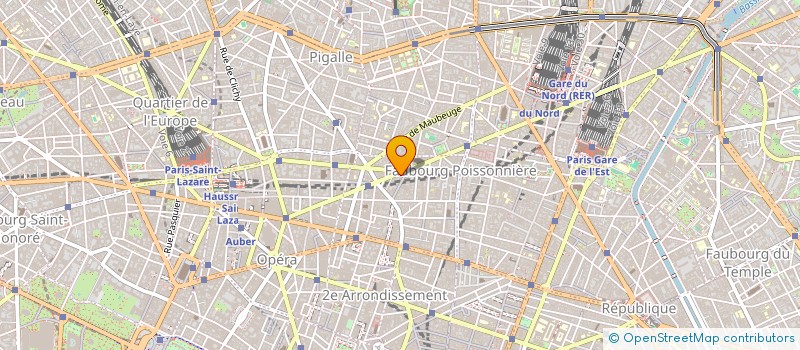 localisation de l'entreprise ATELIERS TOUGES  PARIS