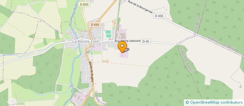 localisation de l'entreprise ATELIERS TRAVAUX PUBLICS LESPAGNOL à LA VIEILLE-LYRE