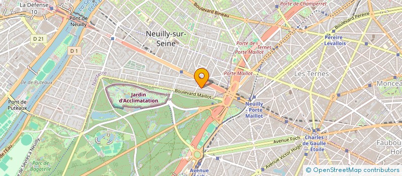 localisation de l'entreprise ATELIERS VICTOR  HOUILLES