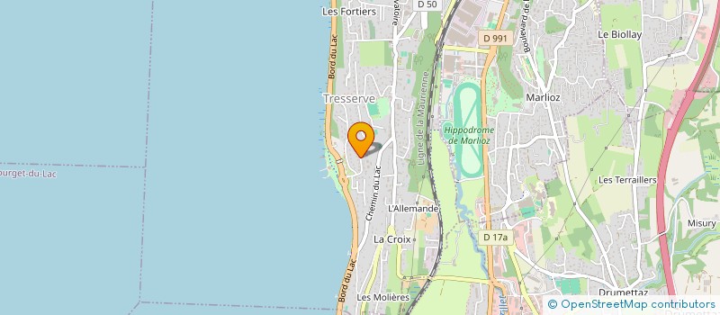 localisation de l'entreprise ATELIERS VITAMINE C  TRESSERVE