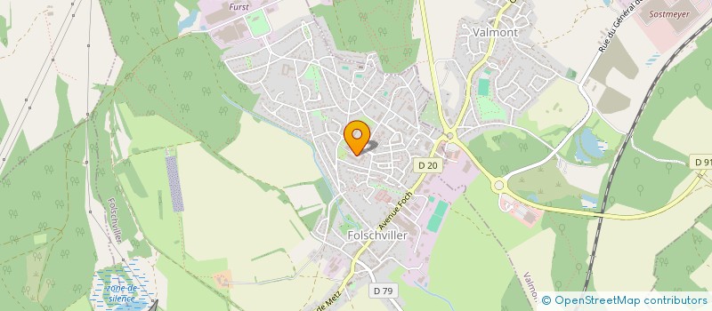 localisation de l'entreprise ATELTEK  FOLSCHVILLER