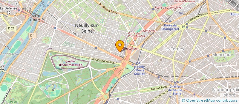 localisation de l'entreprise ATEM à NEUILLY-SUR-SEINE
