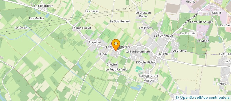 localisation de l'entreprise ATEMAR à SAVIGNY-EN-VERON