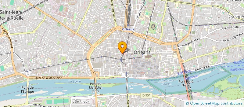 localisation de l'entreprise ATEMCO à ORLEANS