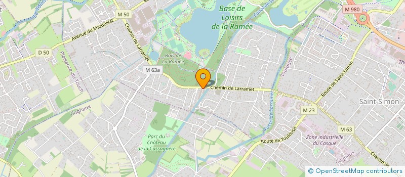 localisation de l'entreprise ATEMI-ASSIST TECHNIQUE MAINTENAN INDUSTR à TOURNEFEUILLE