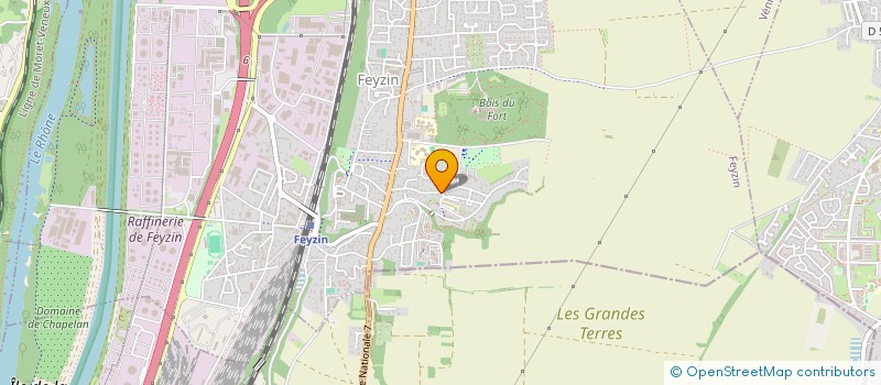 localisation de l'entreprise ATEMI KARATE CLUB  FEYZIN