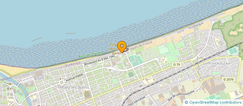 localisation de l'entreprise ATENA à DUNKERQUE