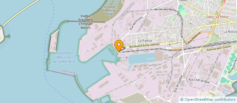 localisation de l'entreprise ATENA  LA ROCHELLE