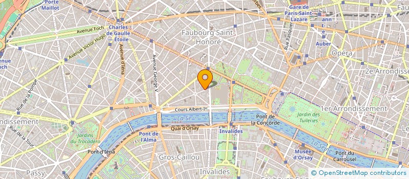 localisation de l'entreprise ATENA FINANCES  PARIS