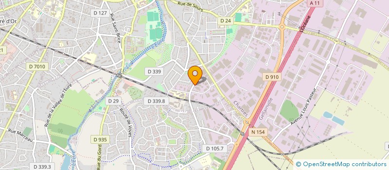 localisation de l'entreprise ATENE SARL à CHARTRES