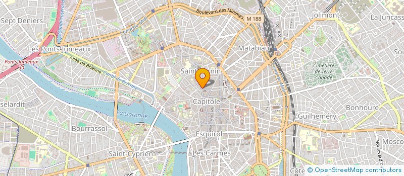 localisation de l'entreprise ATENEA à TOULOUSE