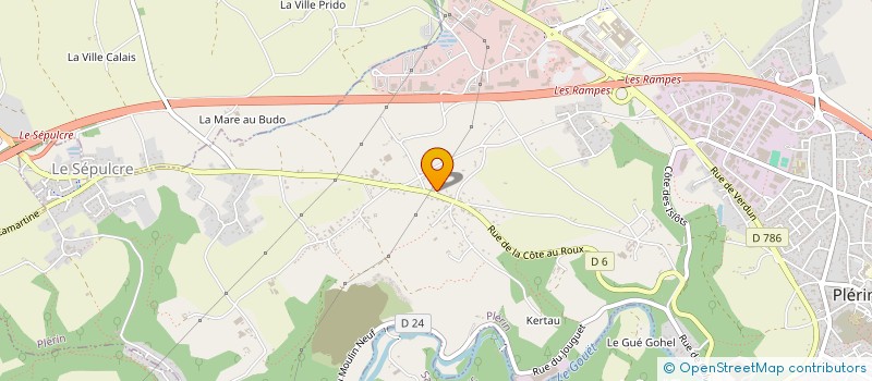 localisation de l'entreprise ATENERGIE à PLERIN