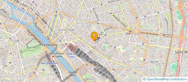 localisation de l'entreprise ATENN  PARIS