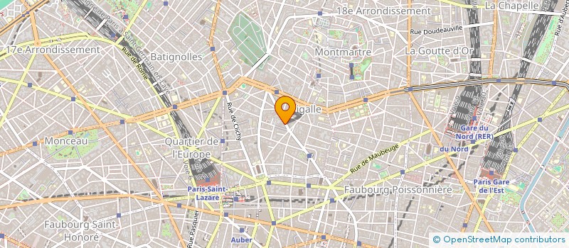 localisation de l'entreprise ATENOM  PARIS